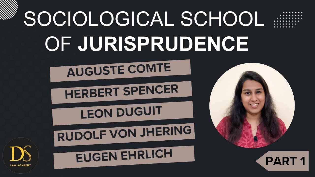 SOCIOLOGICAL SCHOOL OF JURISPRUDENCE || LEGAL THEORY || JURISPRUDENCE || IHERING || EHRLICH | DUGUIT