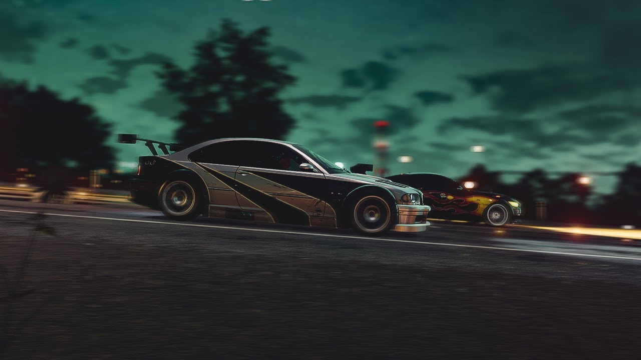 BMW M3 GTR VS RAZOR'S MUSTANG / NFS Heat Breaking The Law Mission / - 4k