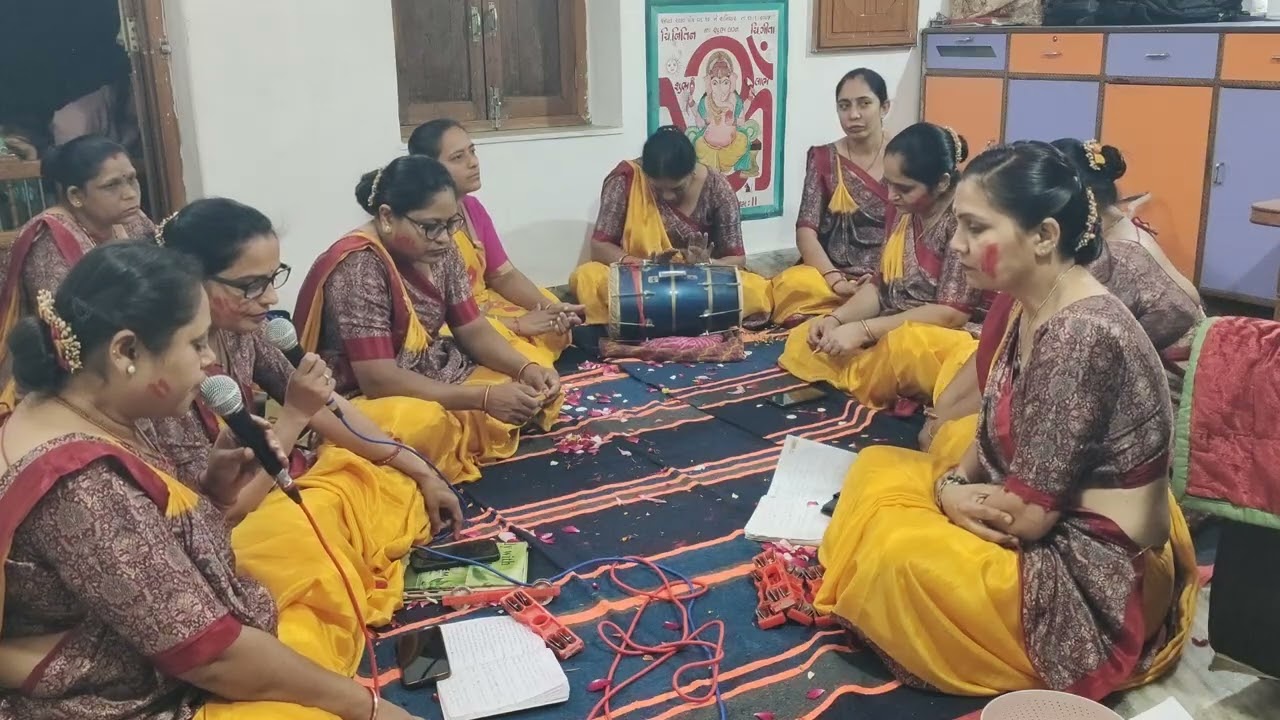 🌹 હનુમાનજી નો થાળ.. 🌹લખેલુ છે )#satsang bhajan @geeta_patel930 