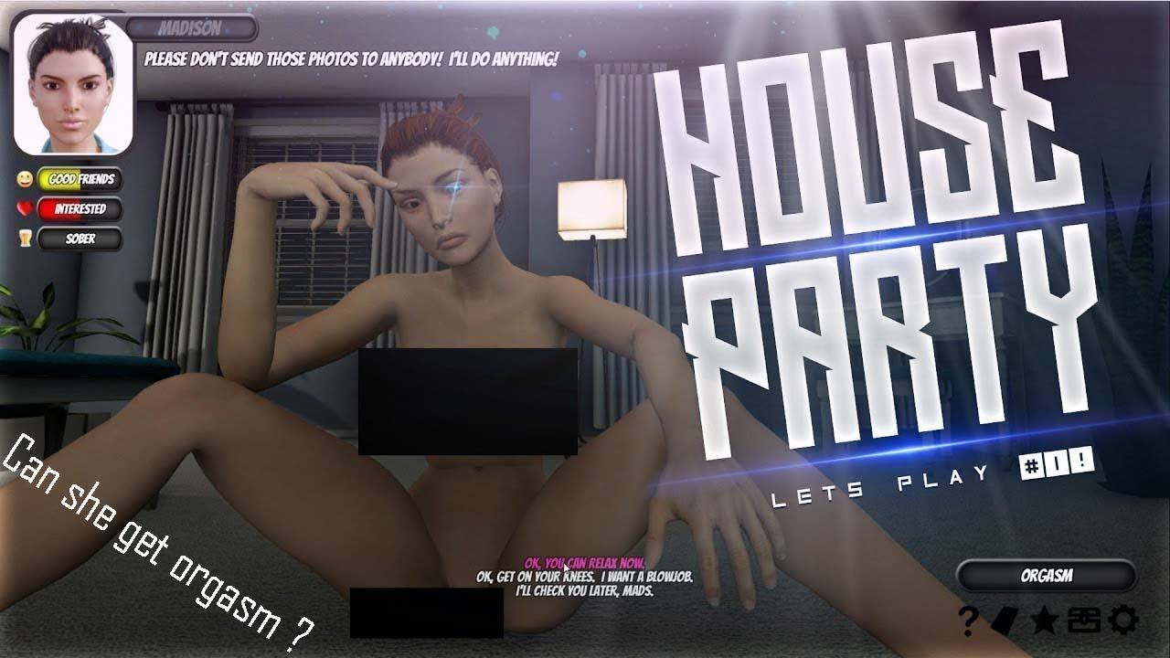 House Party - Ashley Full Walkthrough (How to get Ashley)