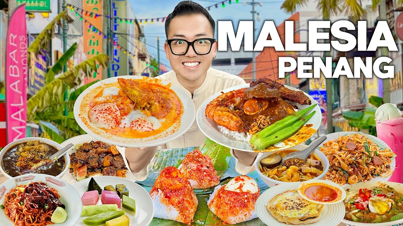 Cibi da NON Perdere a PENANG!!🇲🇾 Il Paradiso dello Street Food Asiatico!