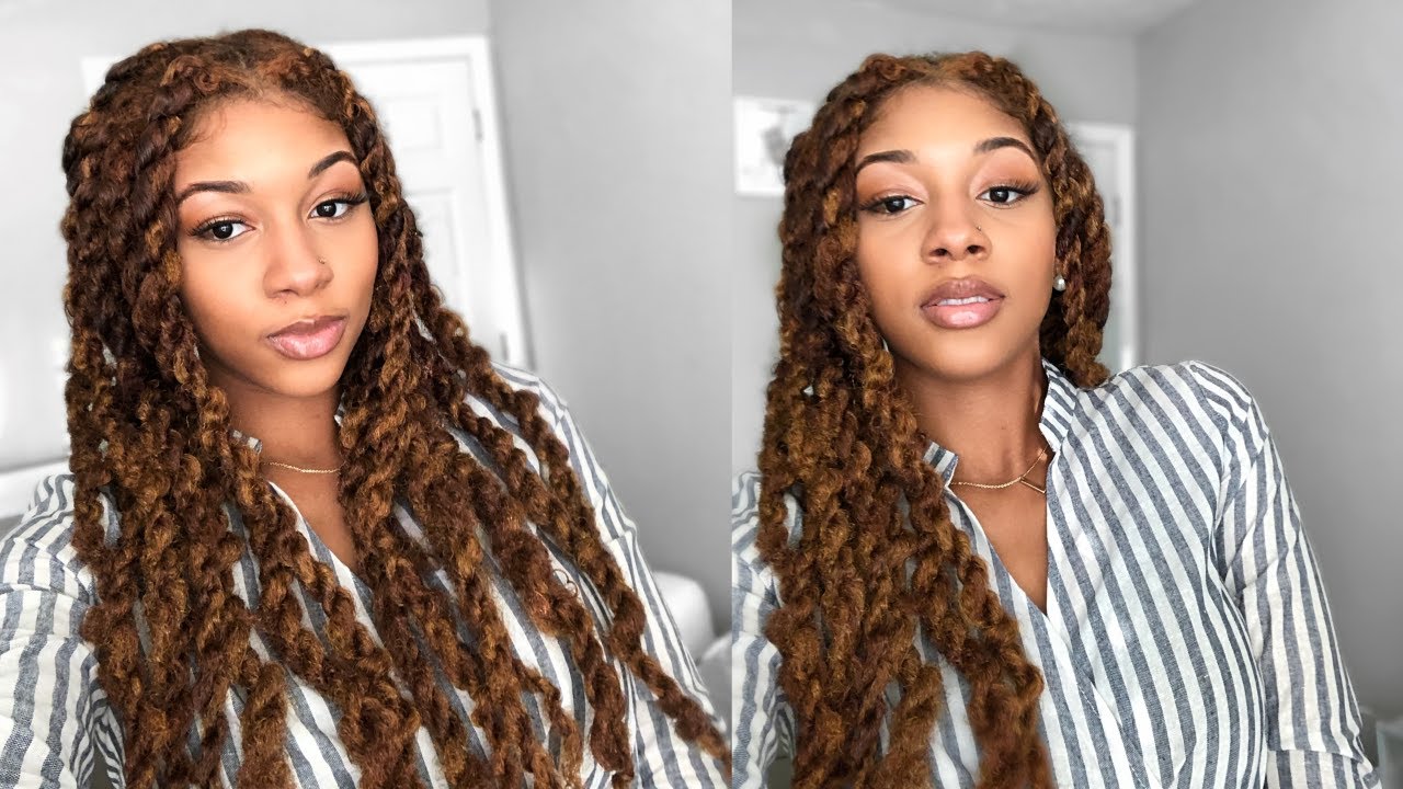 JUMBO MARLEY TWISTS IN 1 HOUR ! | EASY PROTECTIVE STYLE