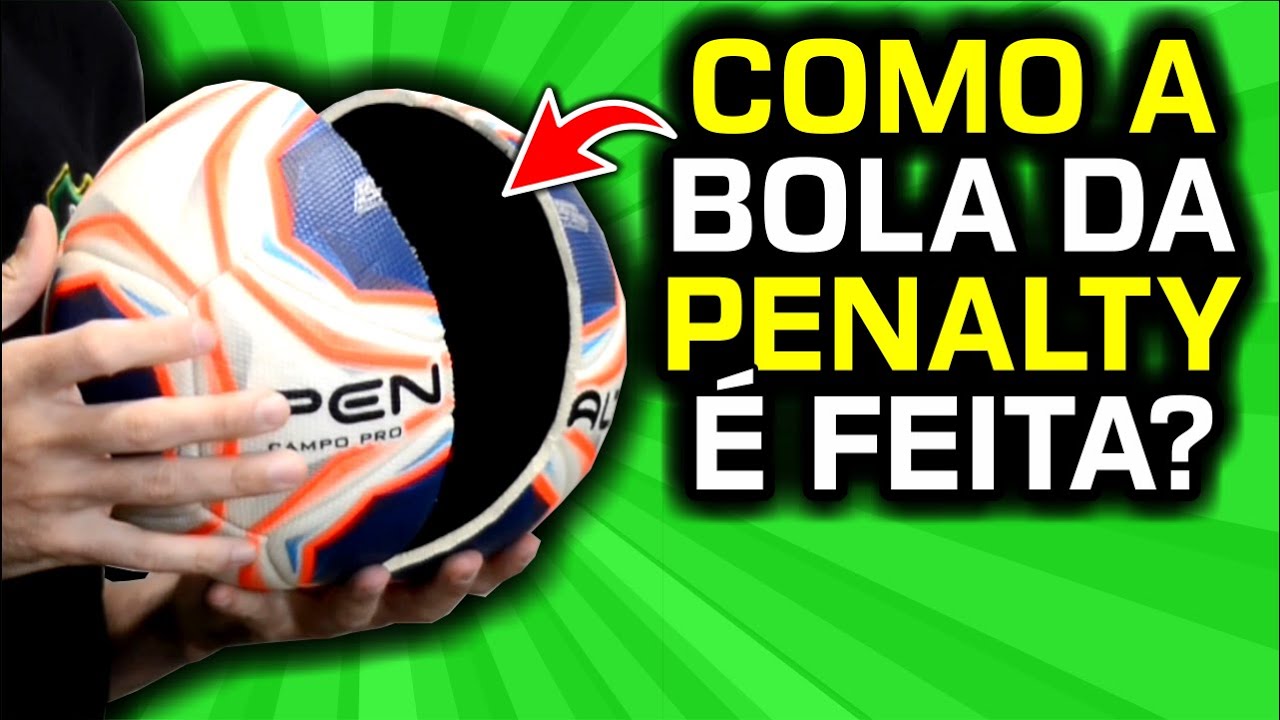O que tem DENTRO da bola PENALTY S11 Ecoknit? 😱 Visitei a Penalty #1 - Camisas e Chuteiras