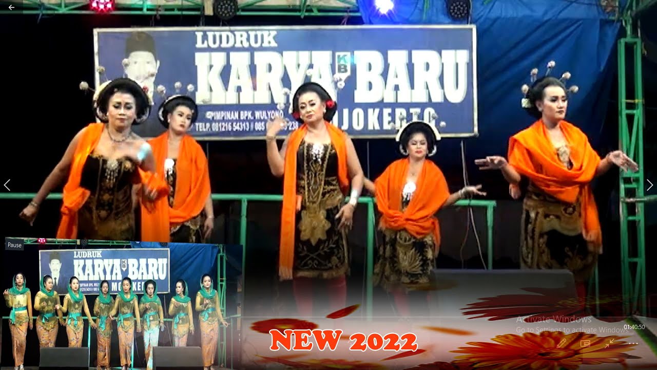 Live LUDRUK KARYA BARU Pimp Bp Wulyono Puri Mojokerto.WA 0812-1654-313.Pentas Tugu-Jono Cerme-Gresik