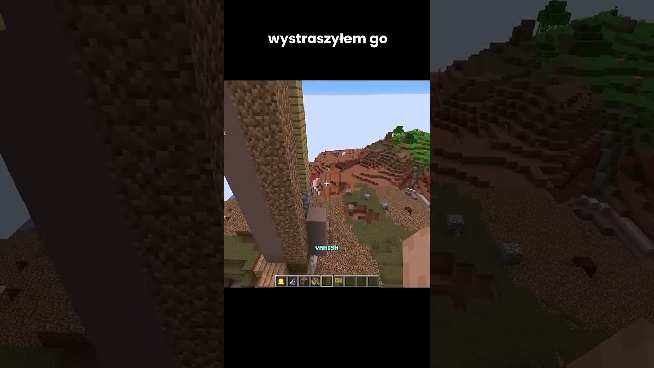 WYSTRASZYŁEM GO!