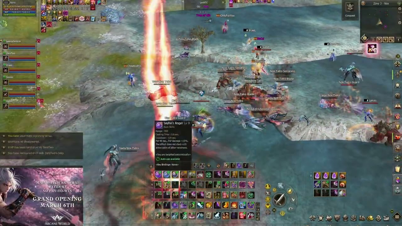 Arcane World l vs LeoNTC in Conquest l BlackZ Clan