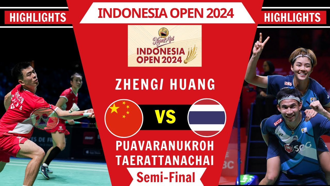 [SF] AMAZING MATCH Indonesia Open 2024 | Highlights Badminton Mixed Doubles