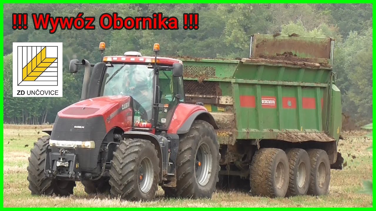 Rozmetávání a Kladení Hnoje 2019 | Manure Spreading | Wywóz Obornika | ZD Unčovice