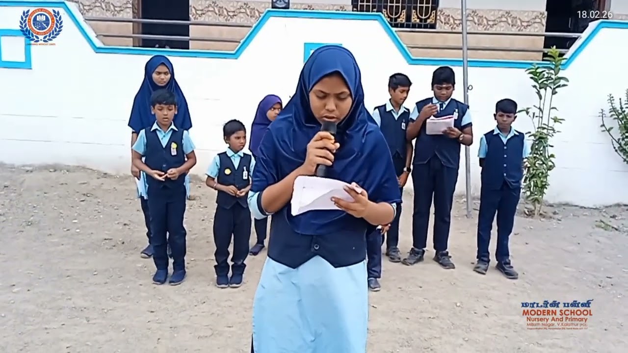 18.02.26 Prayer | Modern School V.Kalathur