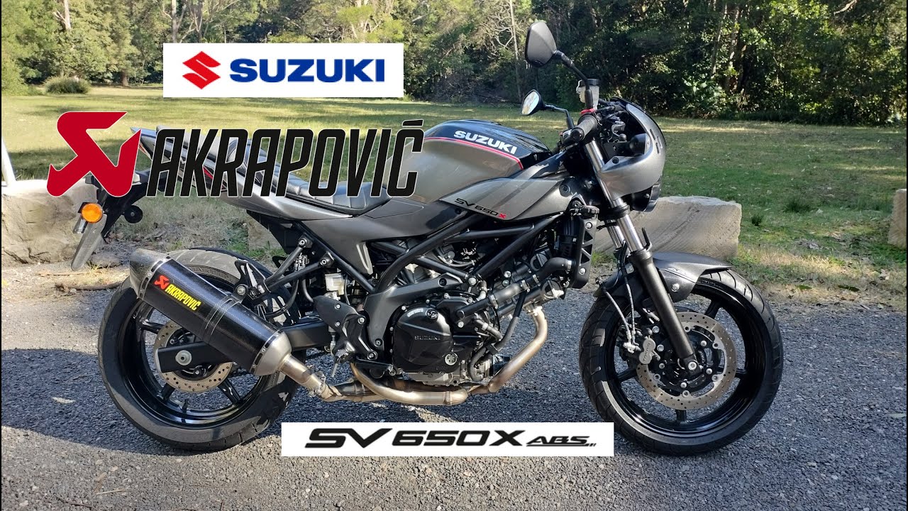 Ep 1. Akrapovic Exhaust Install On Suzuki SV650X