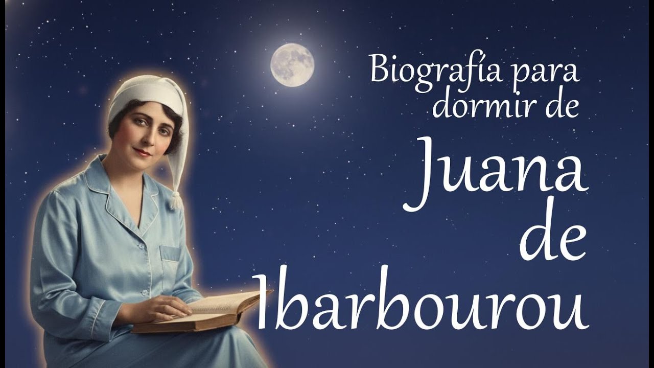 Juana de Ibarbourou para dormir: Biografía profunda y relajante narrada suavemente