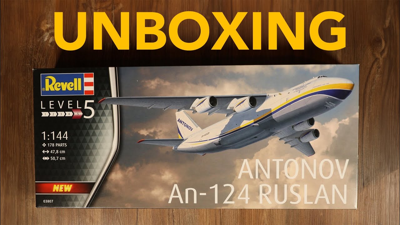 Unboxing | Antonov Airlines An124 | Revell 03807