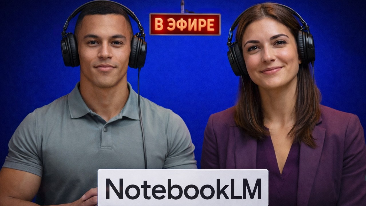 Как создать реалистичный видеоподкаст с использованием ИИ с помощью NotebookLM