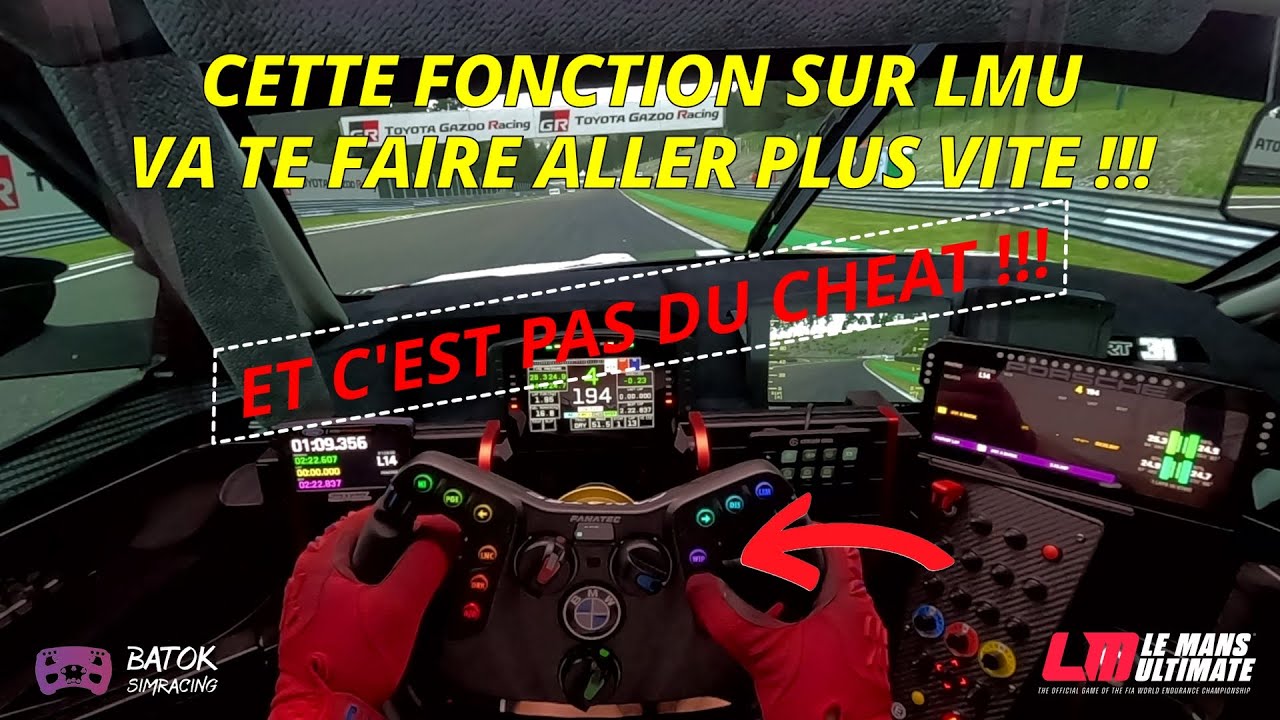Cette fonction sur LMU va te faire aller plus vite !!! Et c'est pas du CHEAT !!!