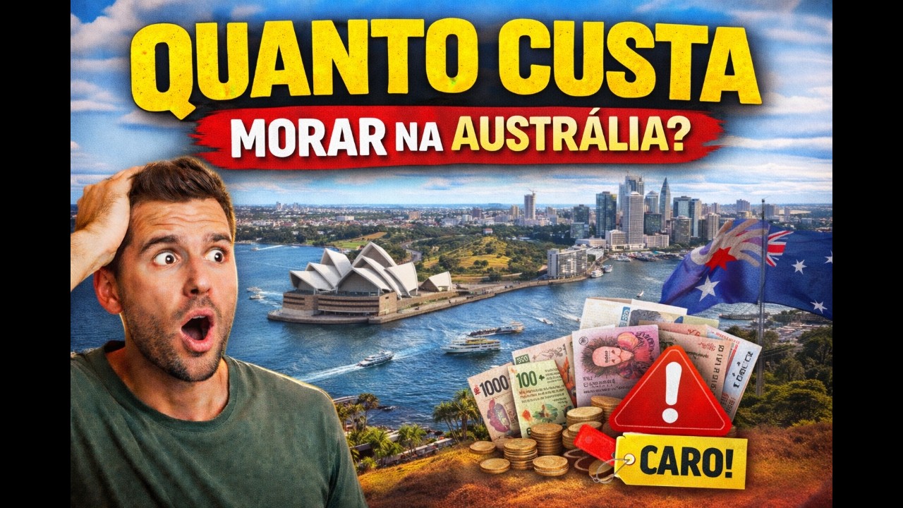 QUANTO CUSTA MORAR SOZINHO NA AUSTRÁLIA?