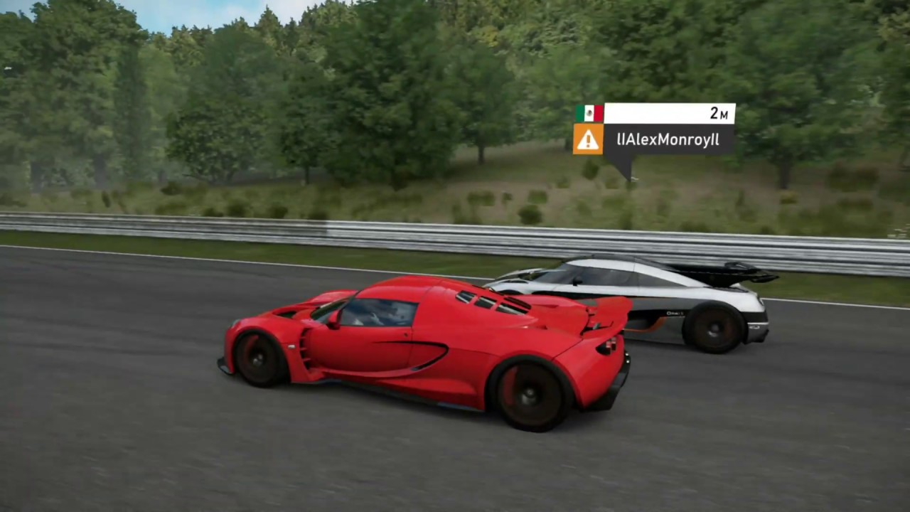 Forza Motorsport 7 | Hennessey Venom GT vs Koenigsegg One:1 |  Gameplay Nürburgring Nordschleife