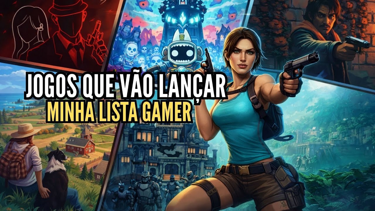 Jogos Que Estou de Olho Antes do Lançamento - Minha Lista Gamer