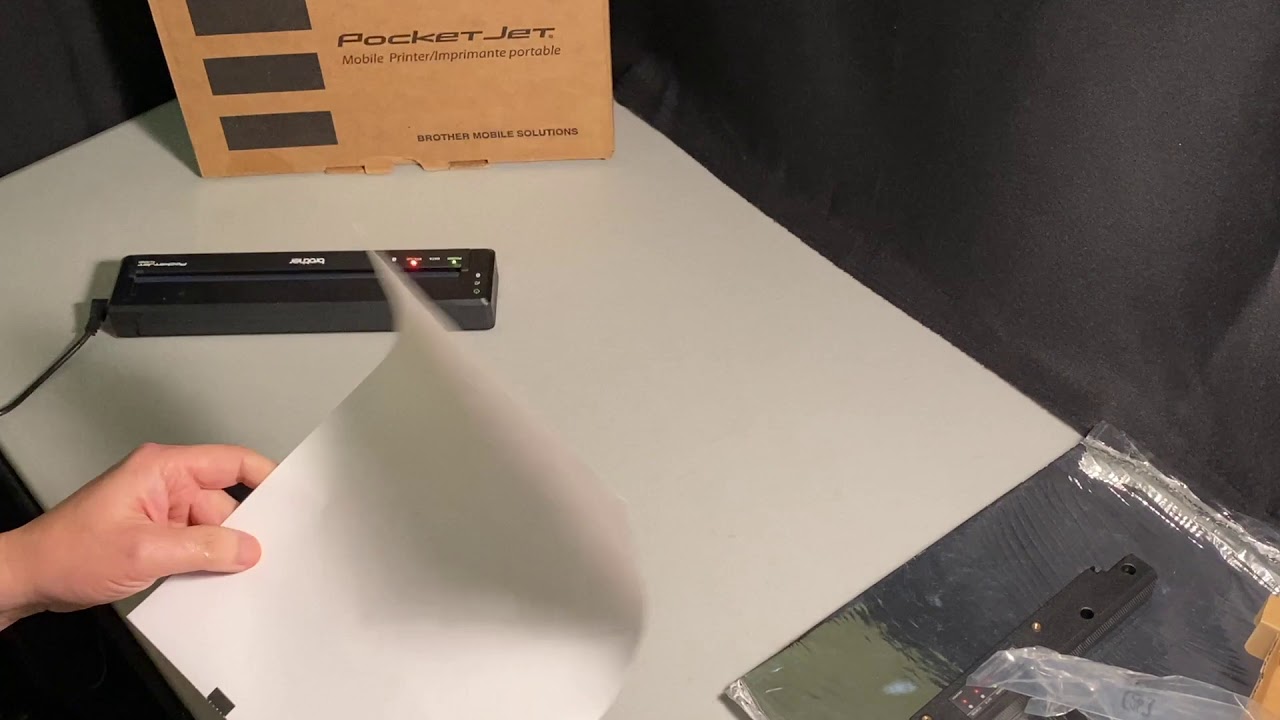 Printing on Brother PJ763MFi and PJ773
