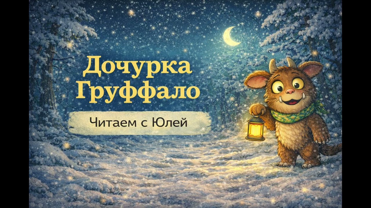 Дочурка Груффало - Джулия Дональдсон | Чтение вслух | Сказка для детей