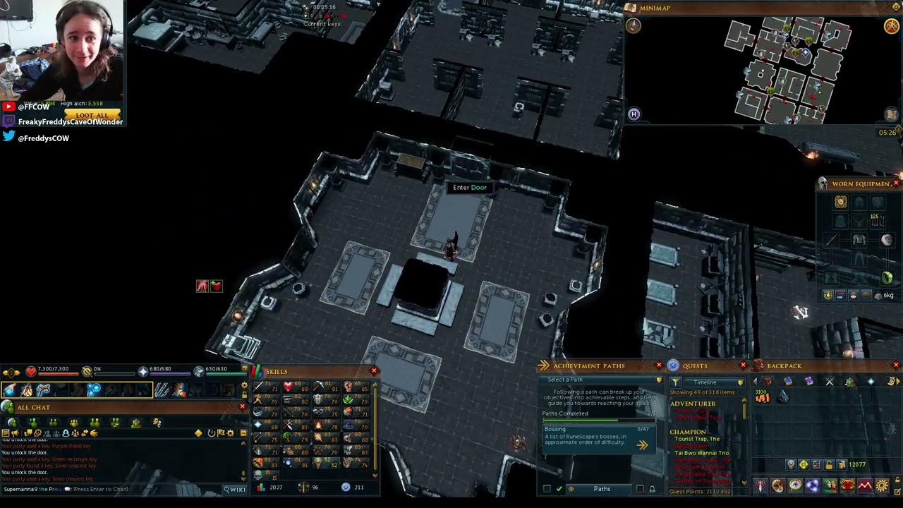 RuneScape (Dungeoneering in Daemonheim) floor 1-5