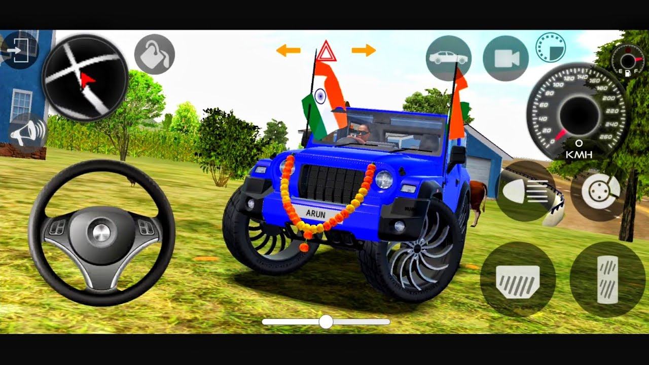 Modified Mahindra Thar Games:Indian Thar 😈 (Gadi Wala Games) Car Game Android Game And roid Gameplay