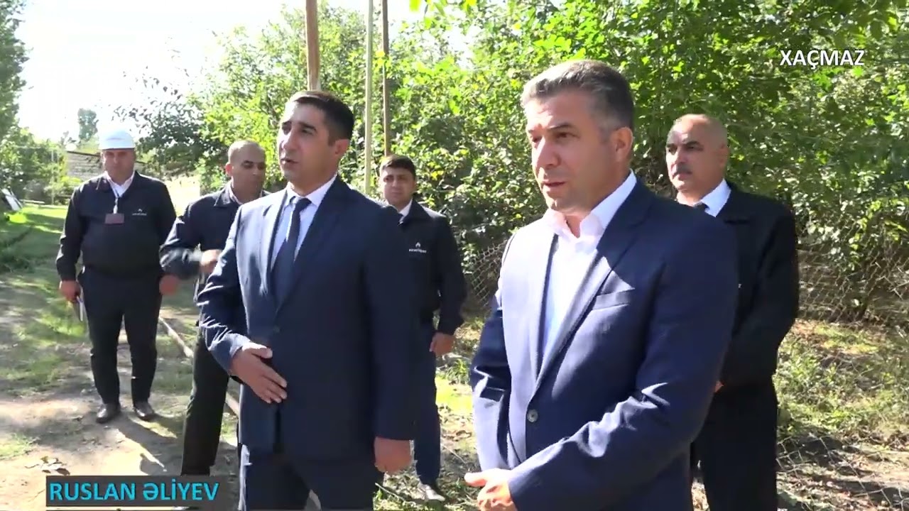 Baş direktor Xaçmaz və Şabran rayonlarında görülən işlərlə tanış olub