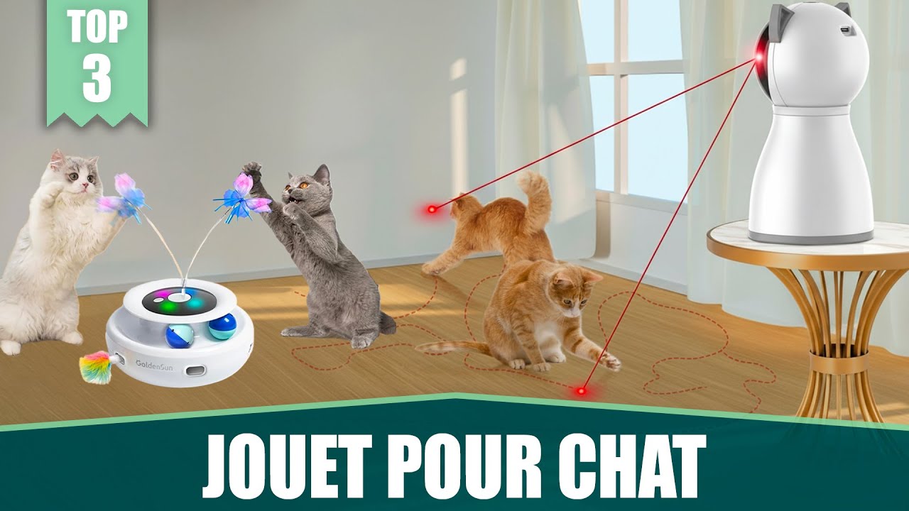 MEILLEURS JOUETS POUR CHATS INTERACTIFS &ndash; TOP 3 COMPARATIF