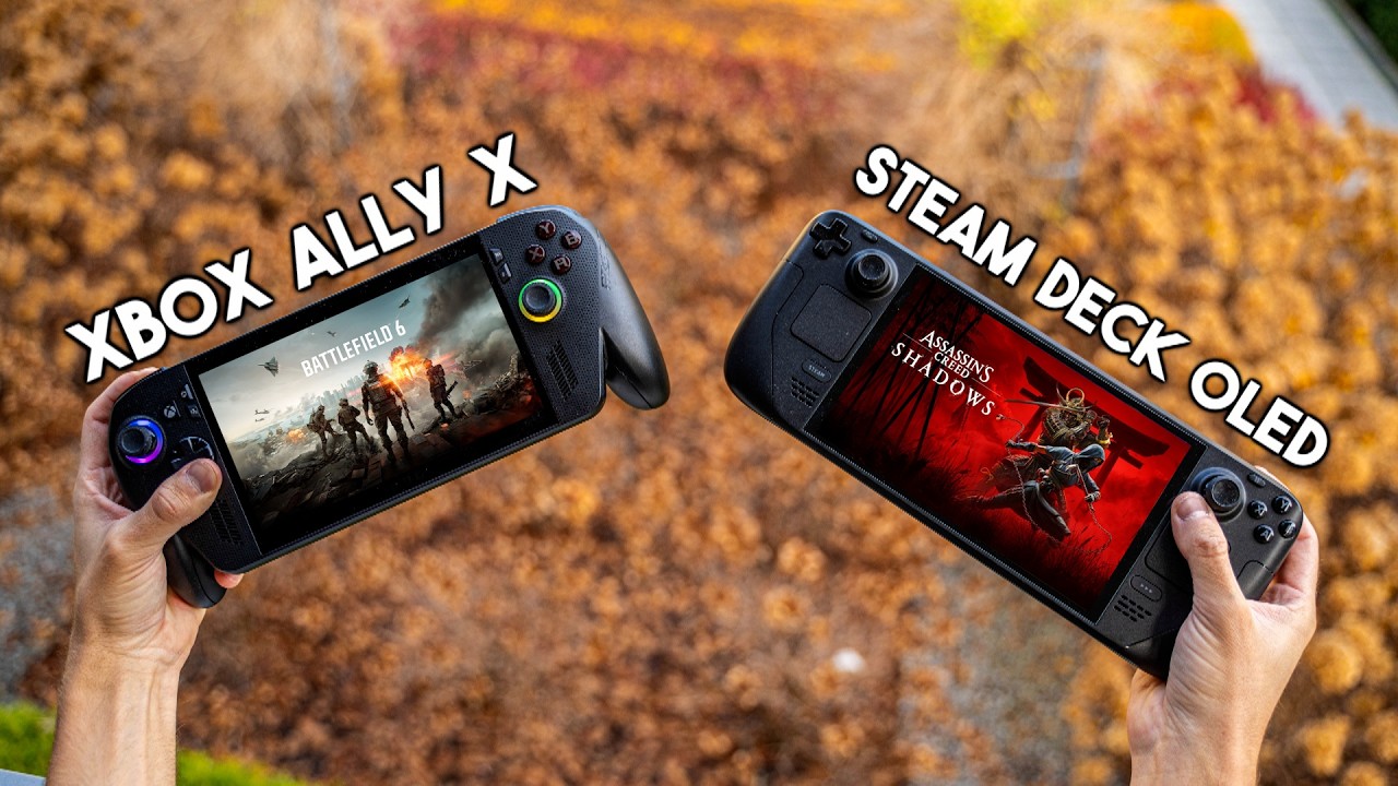 Xbox Ally X против Steam Deck OLED — что подойдет именно вам!?