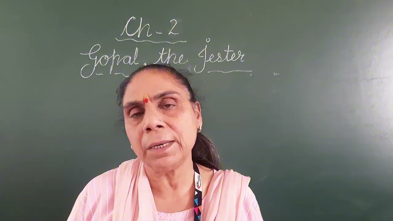 Class-4th  Sub:Eng  Ch:2nd Gopal, The jester