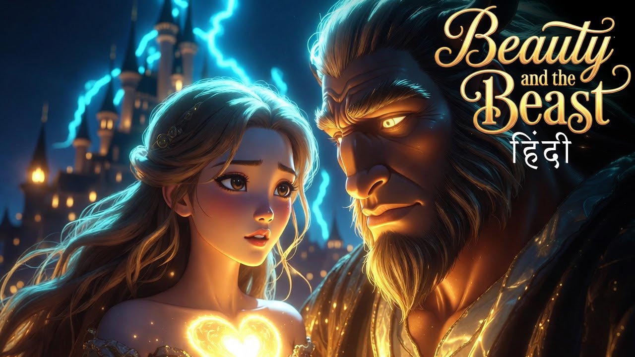 ब्यूटी एंड द बीस्ट |  हिंदी कहानी | Full Fairy Tale Story | Bedtime Story