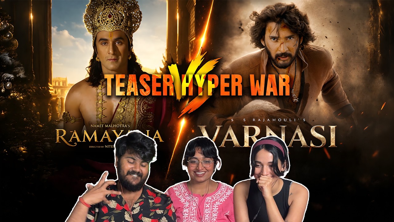 Ramayana Official Teaser Reaction vs Varanasi Teaser Reaction