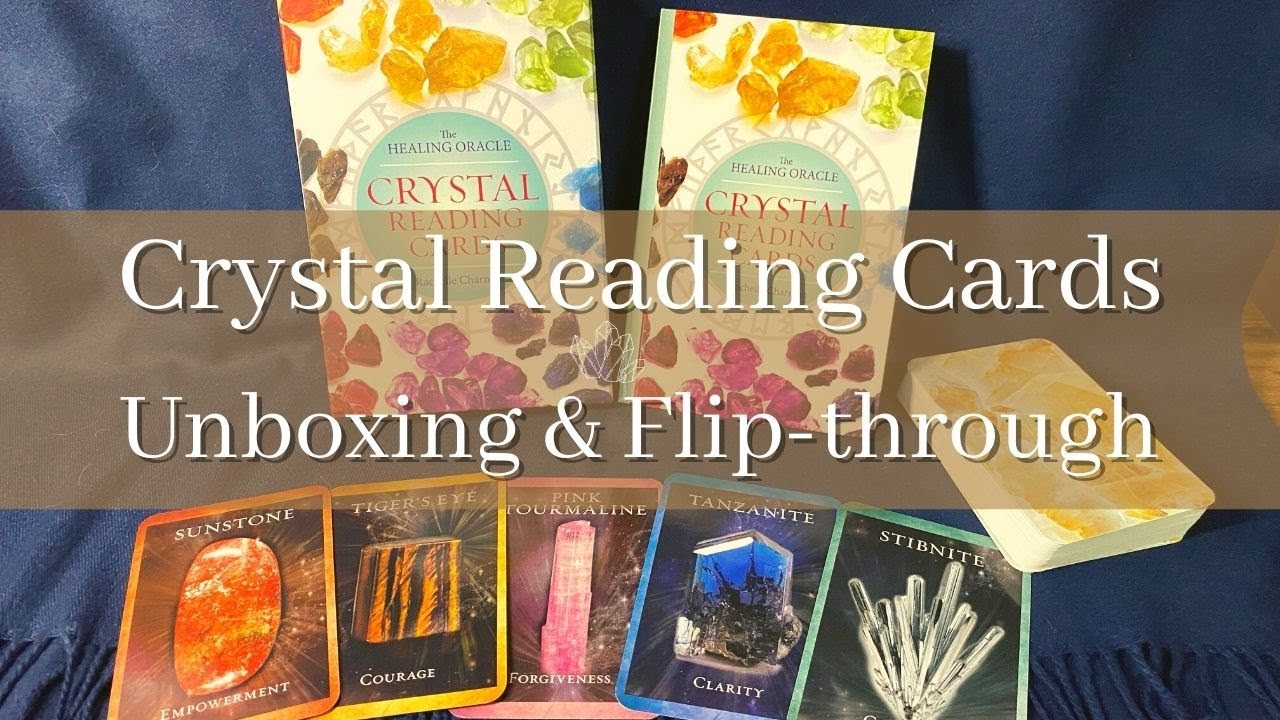 Crystal Reading Cards | Unboxing and Flip-through