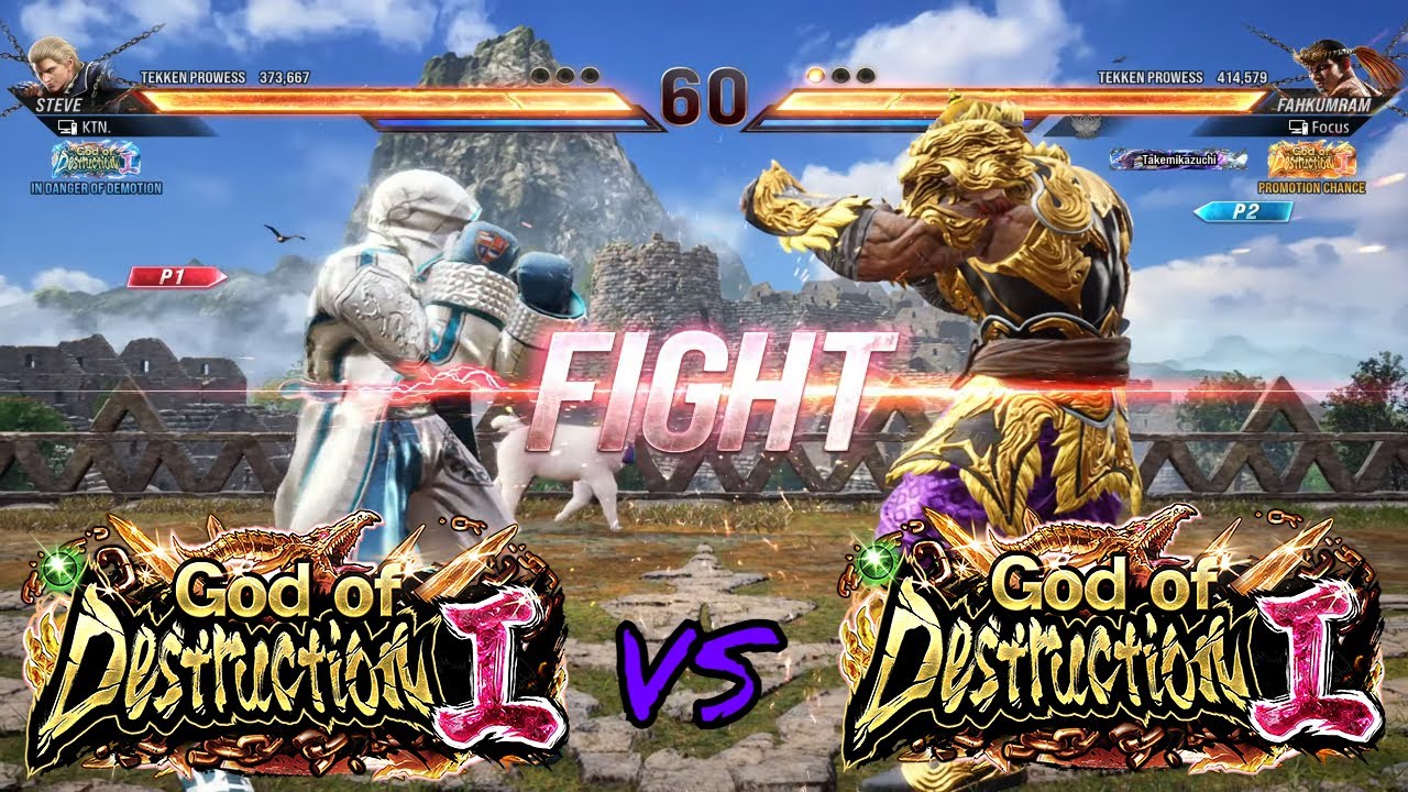 FAHKUMRAM VS STEVE TEKKEN 8 ONLINE