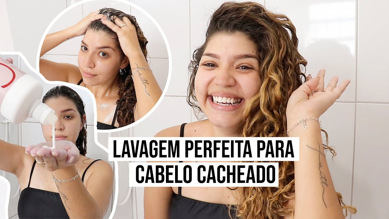COMO LAVAR O CABELO CACHEADO *lavagem perfeita* | por Jessica Melo