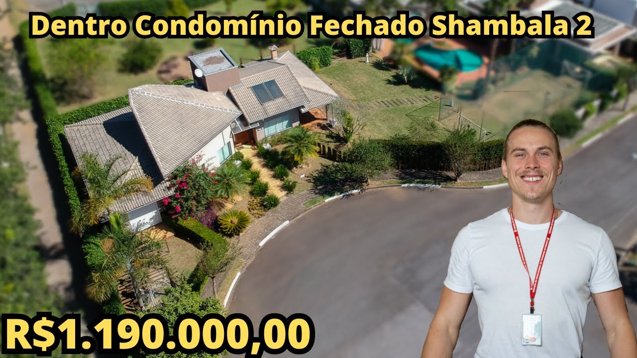Aconchegante Casa | Um dos melhores condomínios de Atibaia/SP | R$1.190.000,00 😱