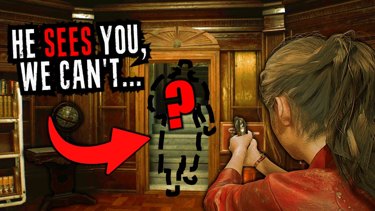 Resident Evil 2 But Every Enemy Is Invisible AND Randomized