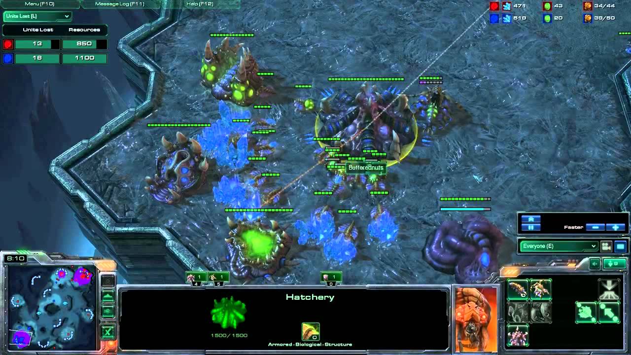 SC2 #3 Butterednuts (Z) vs Mario (Z) pt 1