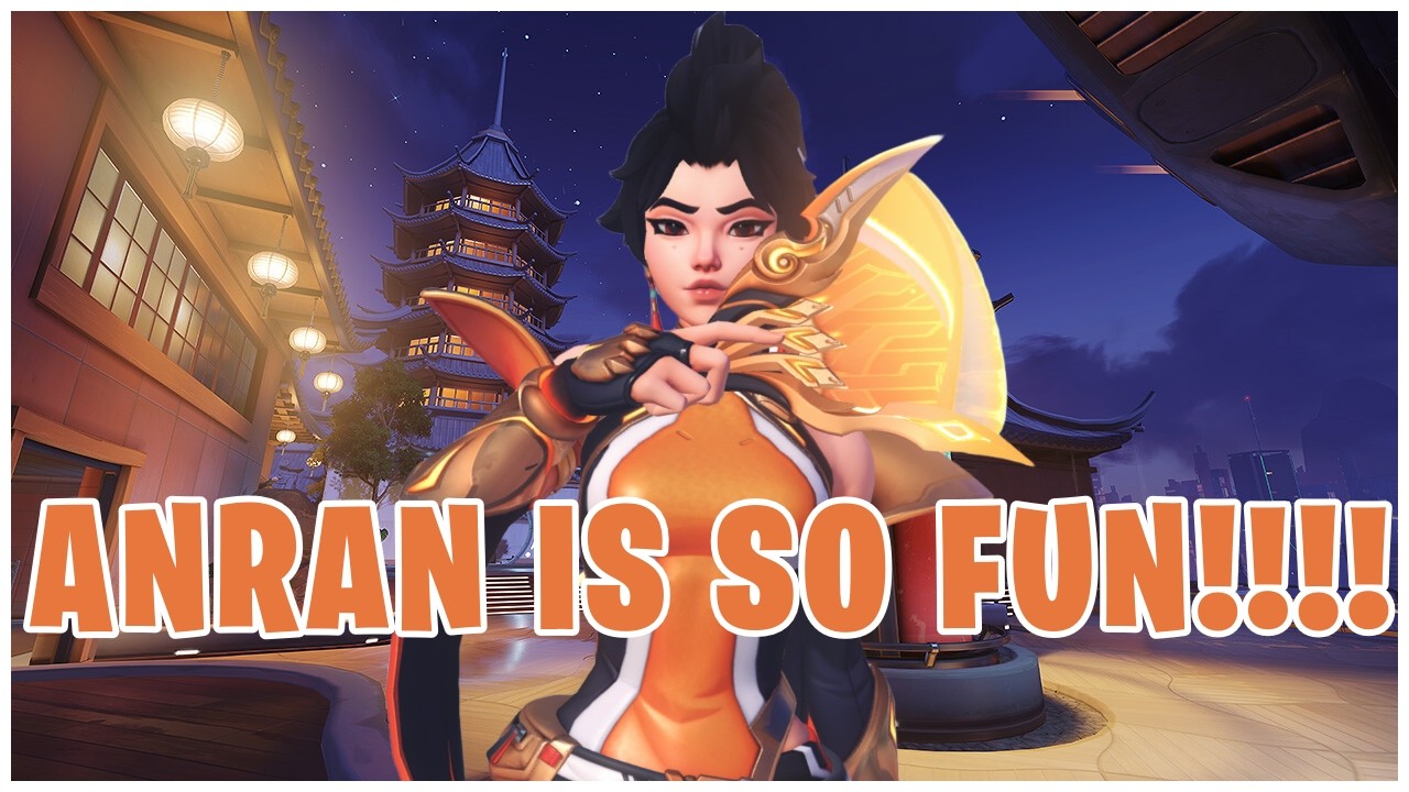 Kiriko One Trick PLAYS Anran for the First Time EVER