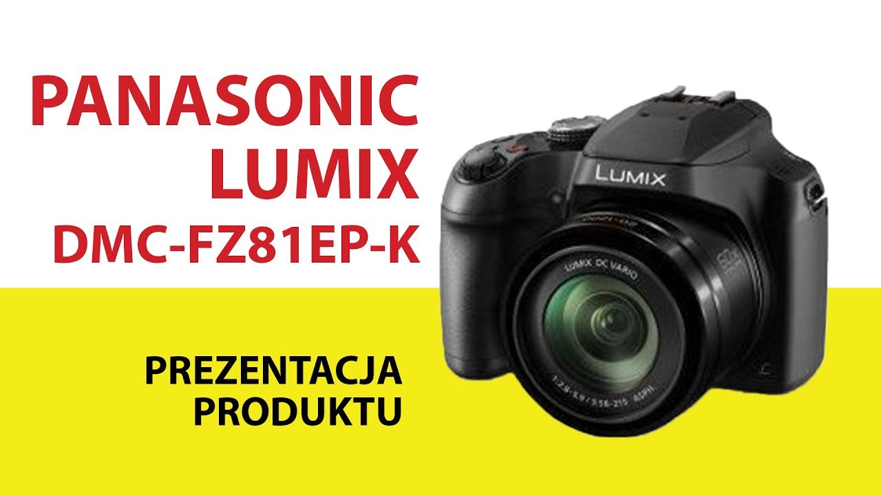 Aparat fotograficzny PANASONIC Lumix DMC-FZ81EP-K