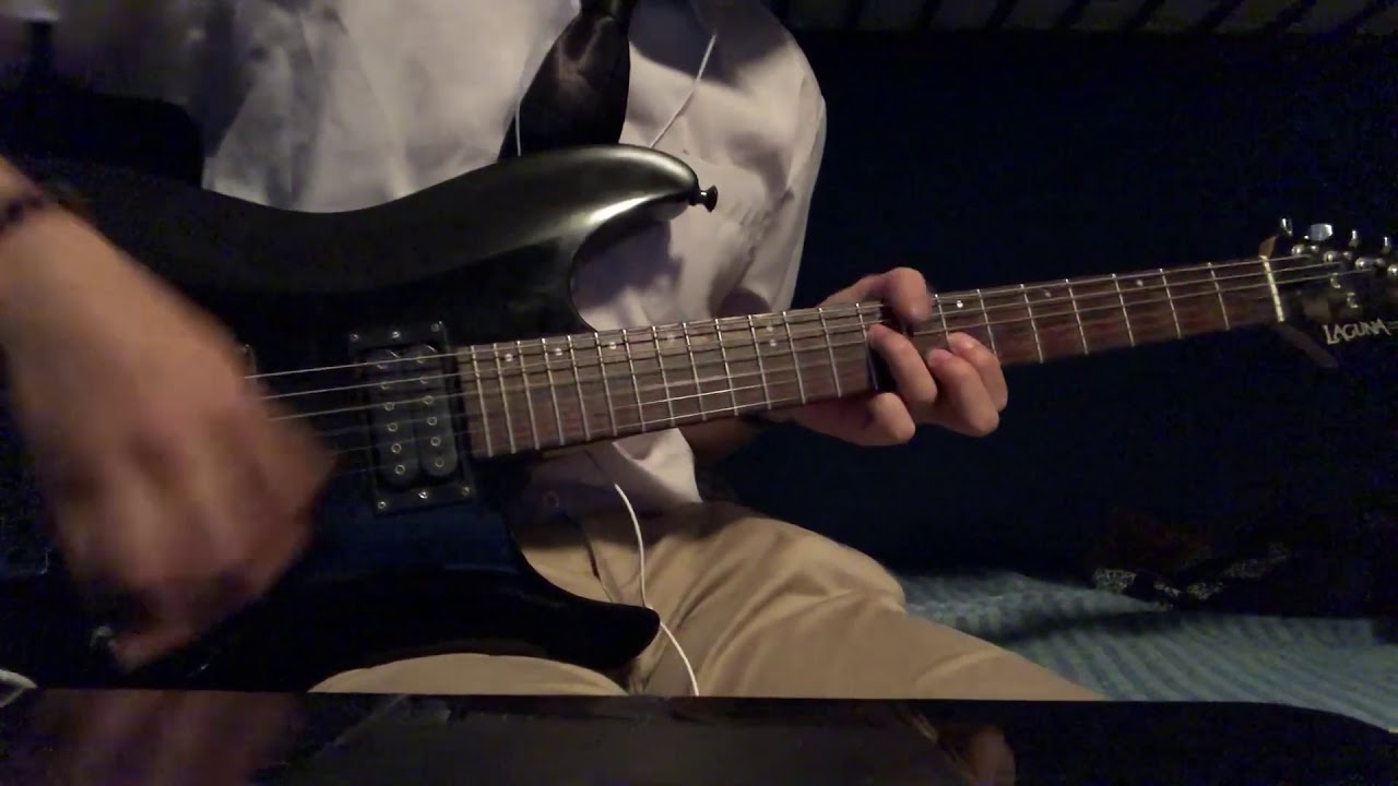 BTS - Boy With Luv feat. Halsey Guitar Cover | KVO1996