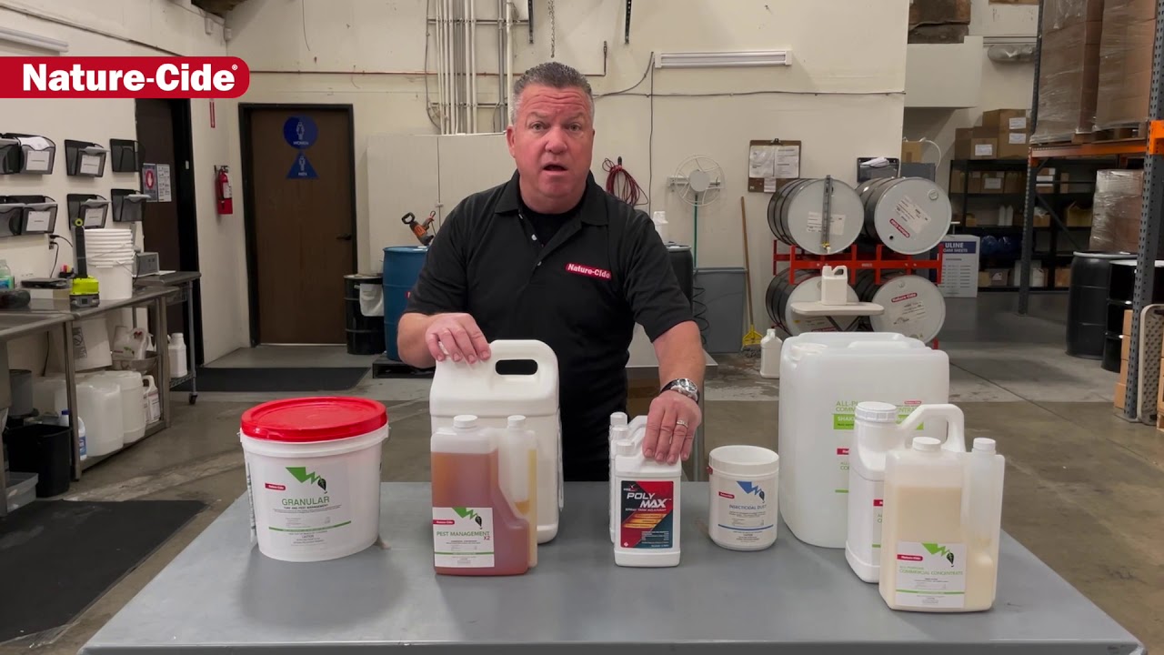 Nature-Cide and PolyMax Spray Tank Adjuvant