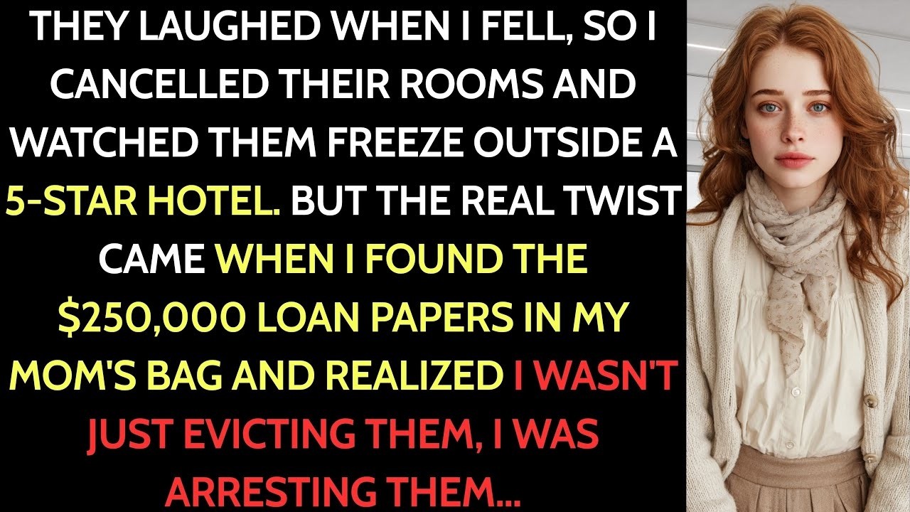 My Parents Laughed as My Sister Shoved Me—So I Left Them Stranded Outside a 5 Star Hotel