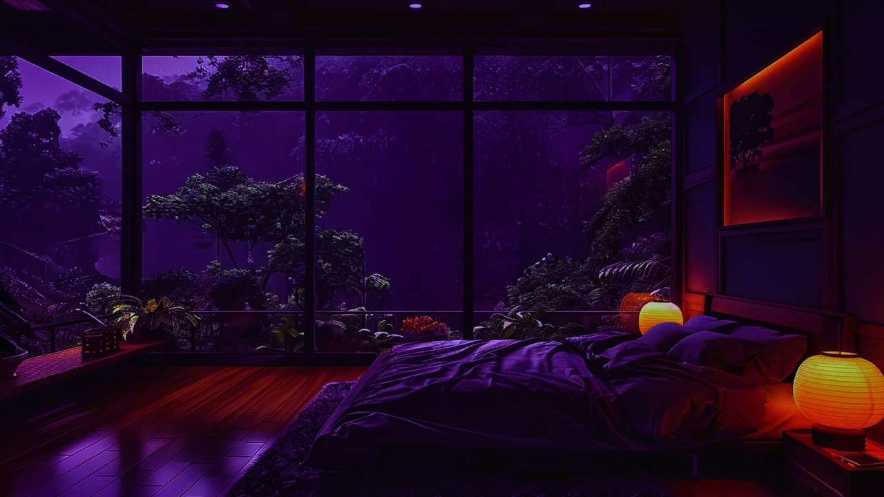 Rain Sounds for Sleeping in a Forest | Soothing Rain Ambience | 8 Hours (No Ads)
