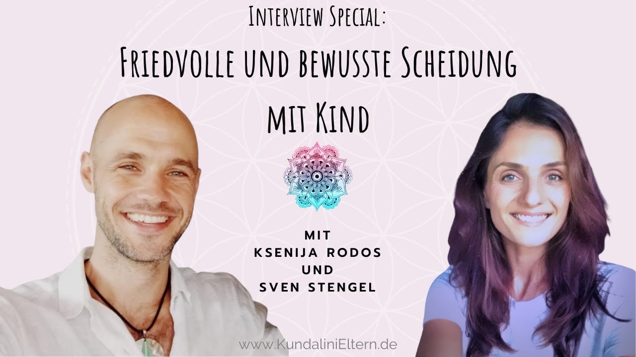 Friedvolle und bewusste Scheidung trotz Kind?  Ein sehr bewegender Erfahrungsbericht!