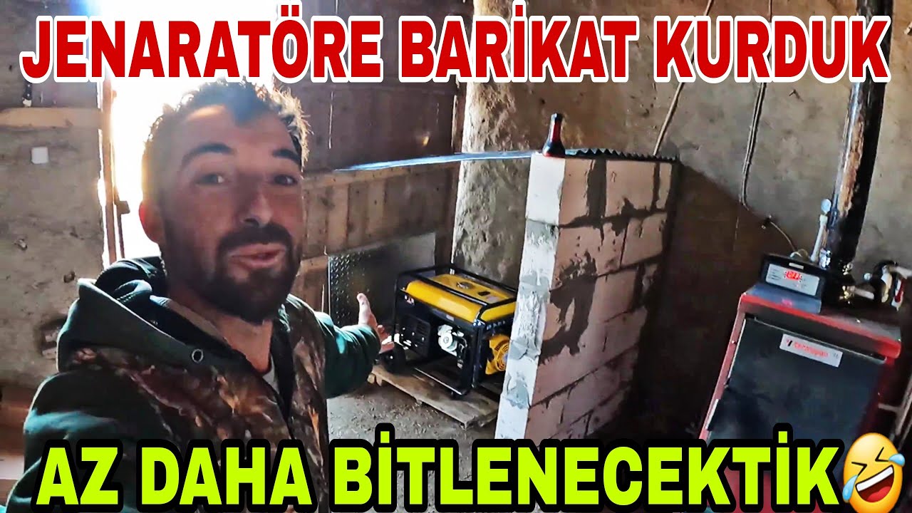 AZ DAHA BİTLENECEKTİK!! JENARATÖRE BARİKAT~ÇUKUR DOLDURMACA