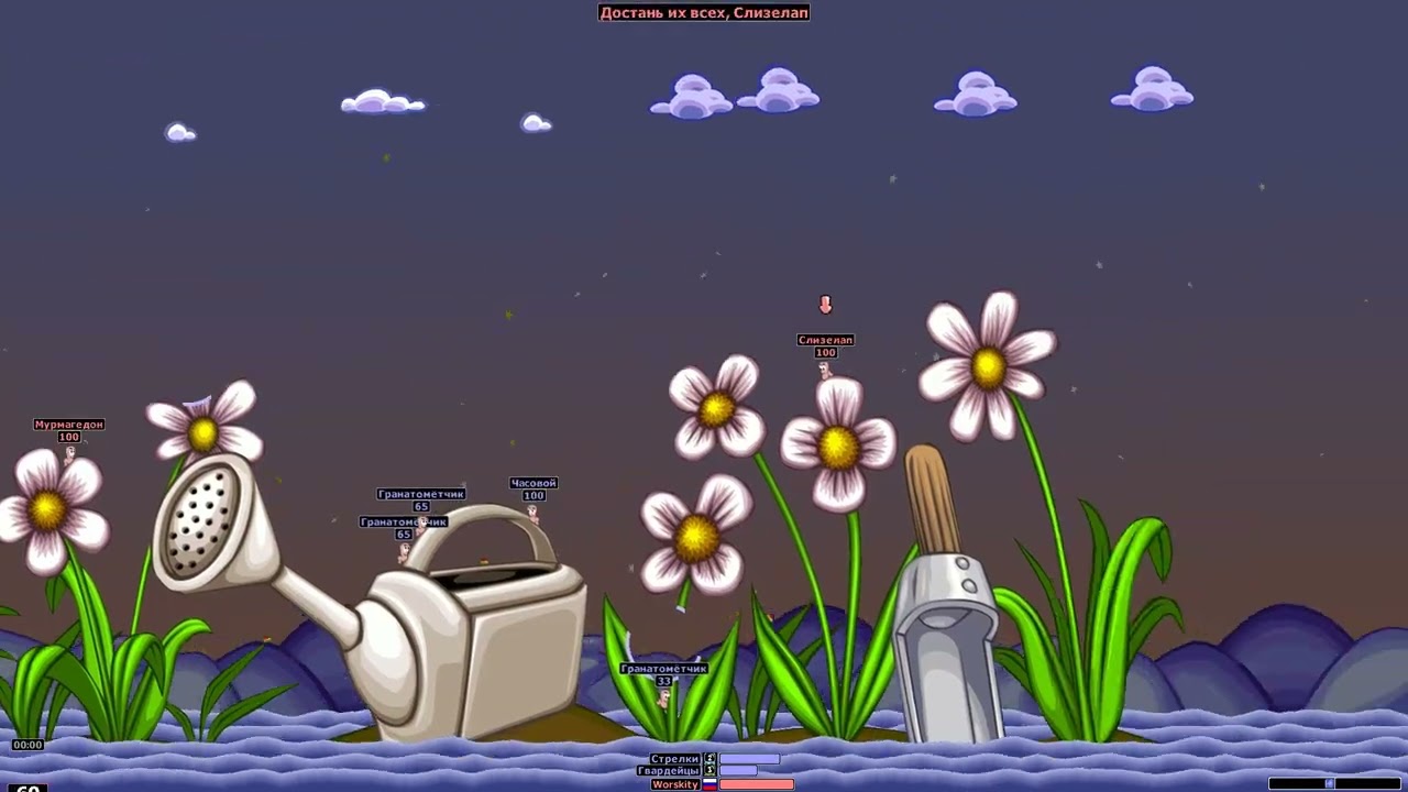 Worms Armageddon: ПОЧТИ ПРОШЕЛ ТРЕНИРОВКУ и сразу в бой!
