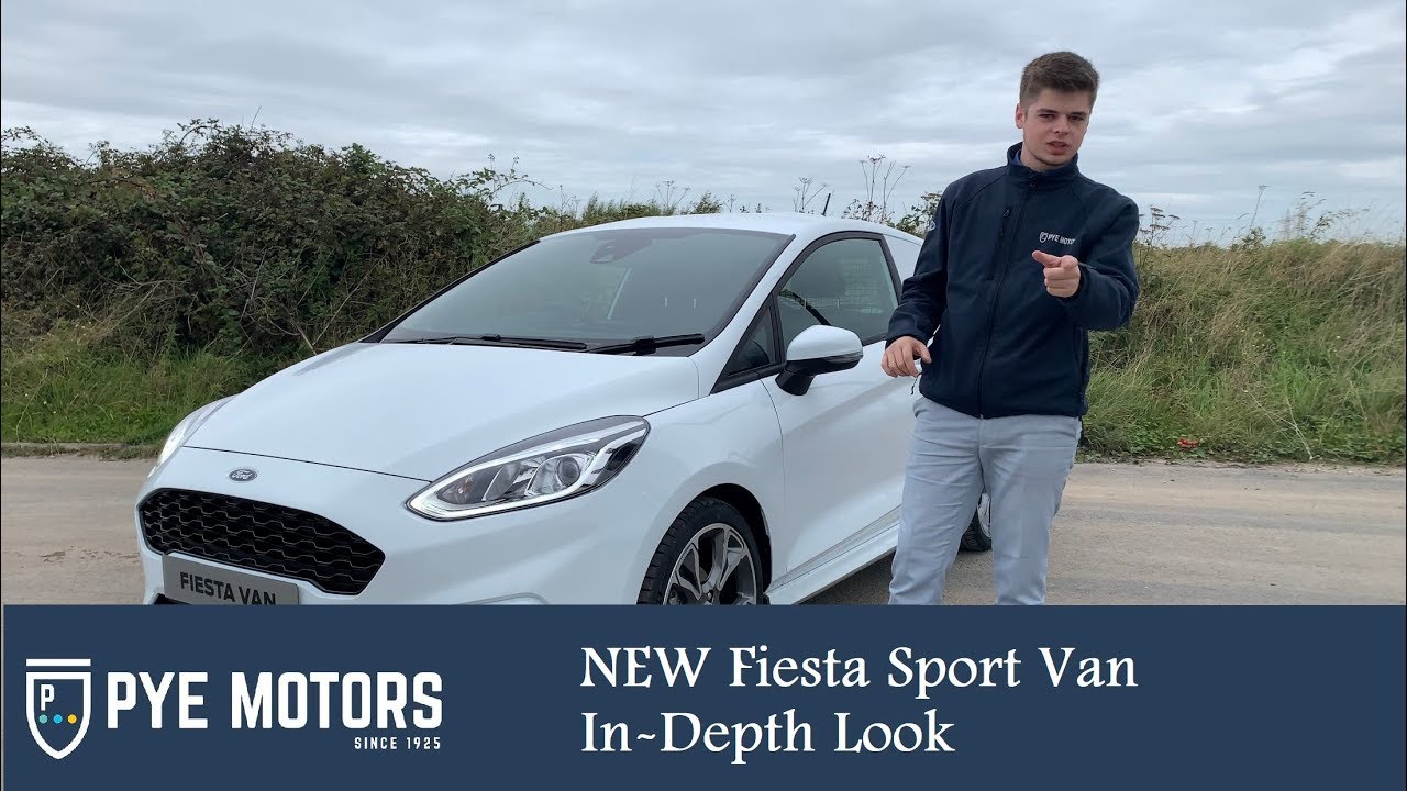 NEW Ford Fiesta Sport Van In-Depth Look  l PYE MOTORS REVIEWS