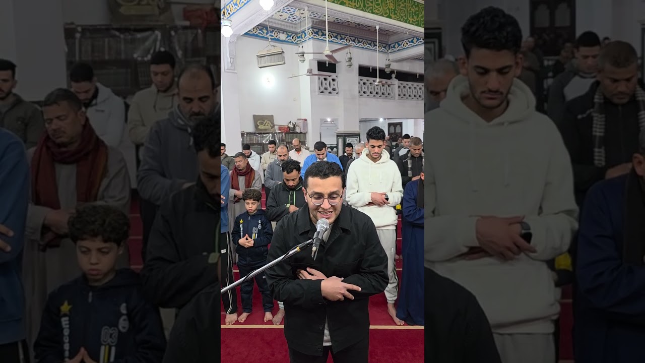 صلاة التراويح مسجد الفتح عزبة رياض د.احمد خالد