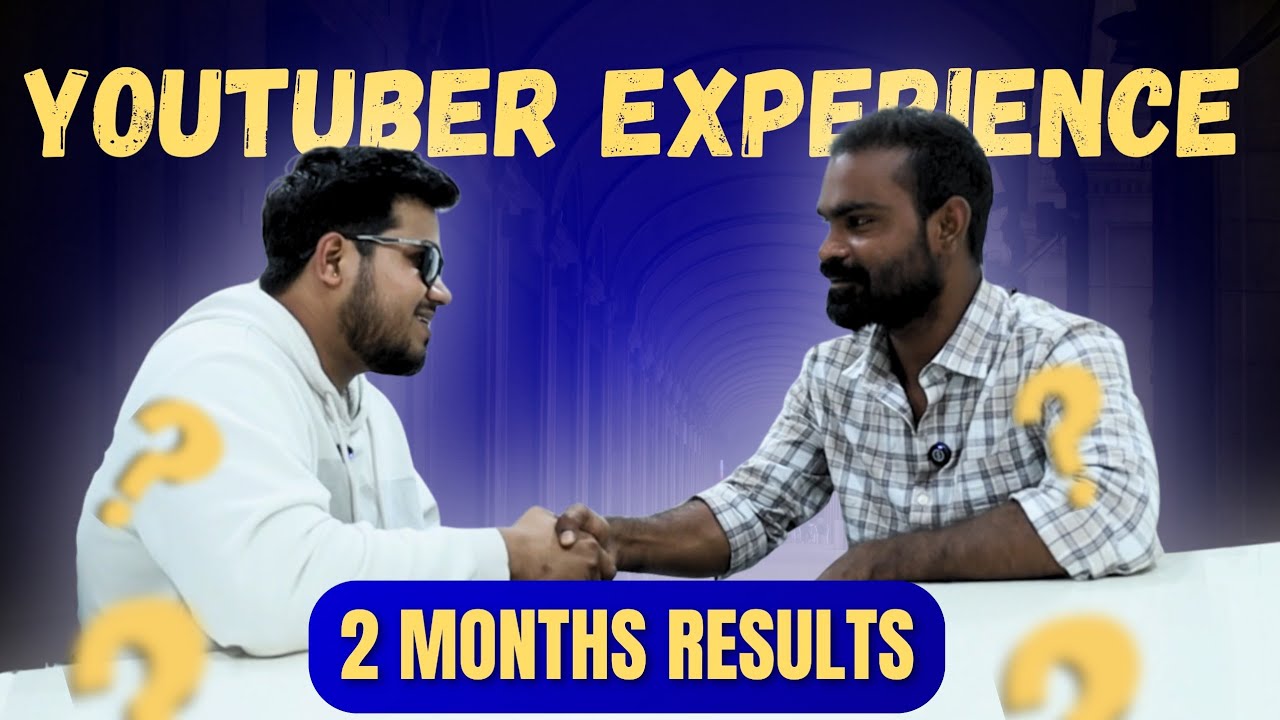 2 month experience of youtuber @D_entertain18 