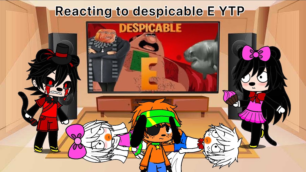 Mickey Mouse and his friends react to despicable E YTP